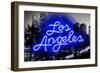 Neon Los Angeles BB-Hailey Carr-Framed Art Print