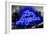 Neon Los Angeles BB-Hailey Carr-Framed Art Print