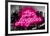 Neon Los Angeles PB-Hailey Carr-Framed Art Print