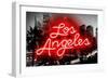 Neon Los Angeles RB-Hailey Carr-Framed Art Print