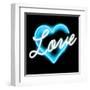 Neon Love AB-Hailey Carr-Framed Art Print