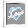 Neon Love AW-Hailey Carr-Framed Art Print