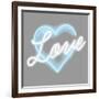 Neon Love AW-Hailey Carr-Framed Art Print