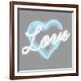 Neon Love AW-Hailey Carr-Framed Art Print