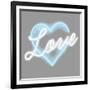 Neon Love AW-Hailey Carr-Framed Art Print