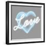 Neon Love AW-Hailey Carr-Framed Art Print