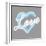 Neon Love AW-Hailey Carr-Framed Art Print