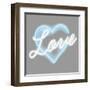 Neon Love AW-Hailey Carr-Framed Art Print