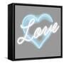 Neon Love AW-Hailey Carr-Framed Stretched Canvas