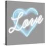 Neon Love AW-Hailey Carr-Stretched Canvas