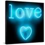 Neon Love Heart AB-Hailey Carr-Stretched Canvas