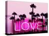 Neon Love Palms PB-Hailey Carr-Stretched Canvas