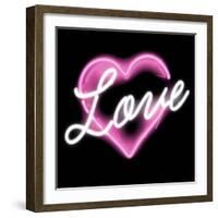 Neon Love PB-Hailey Carr-Framed Art Print