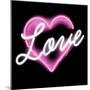 Neon Love PB-Hailey Carr-Mounted Art Print