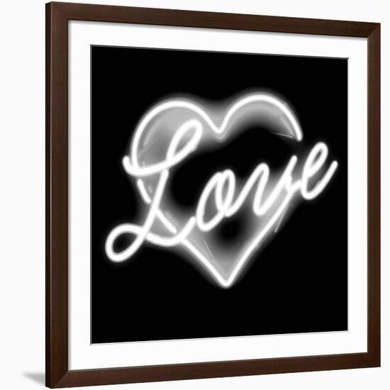 Neon Love WB-Hailey Carr-Framed Art Print