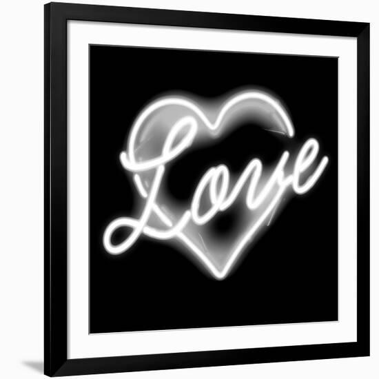 Neon Love WB-Hailey Carr-Framed Art Print