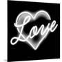 Neon Love WB-Hailey Carr-Mounted Art Print