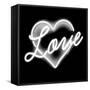 Neon Love WB-Hailey Carr-Framed Stretched Canvas