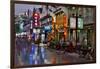 Neon Market Street, Guilin, China-Darrell Gulin-Framed Photographic Print