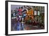 Neon Market Street, Guilin, China-Darrell Gulin-Framed Photographic Print