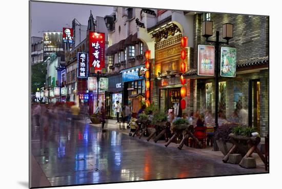 Neon Market Street, Guilin, China-Darrell Gulin-Mounted Photographic Print