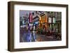 Neon Market Street, Guilin, China-Darrell Gulin-Framed Photographic Print