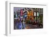 Neon Market Street, Guilin, China-Darrell Gulin-Framed Photographic Print