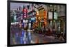 Neon Market Street, Guilin, China-Darrell Gulin-Framed Premium Photographic Print