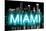 Neon Miami AB-Hailey Carr-Mounted Art Print