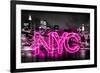 Neon New York City PB-Hailey Carr-Framed Art Print