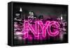 Neon New York City PB-Hailey Carr-Framed Stretched Canvas