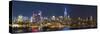 Neon New York-Alan Copson-Stretched Canvas