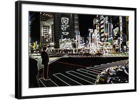 Neon Nights II-Tony Koukos-Framed Giclee Print