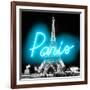 Neon Paris AB-Hailey Carr-Framed Art Print