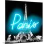 Neon Paris AB-Hailey Carr-Mounted Art Print