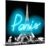 Neon Paris AB-Hailey Carr-Mounted Art Print