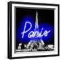 Neon Paris BB-Hailey Carr-Framed Art Print