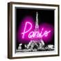 Neon Paris PB-Hailey Carr-Framed Art Print