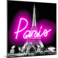 Neon Paris PB-Hailey Carr-Mounted Art Print