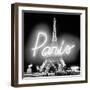 Neon Paris WB-Hailey Carr-Framed Art Print