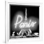 Neon Paris WB-Hailey Carr-Framed Art Print