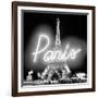 Neon Paris WB-Hailey Carr-Framed Art Print