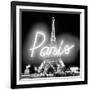 Neon Paris WB-Hailey Carr-Framed Art Print