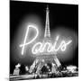 Neon Paris WB-Hailey Carr-Mounted Art Print