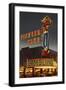 Neon, Pioneer Club, Las Vegas, Nevada-null-Framed Art Print