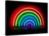 Neon Rainbow-Hailey Carr-Stretched Canvas