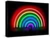 Neon Rainbow-Hailey Carr-Stretched Canvas