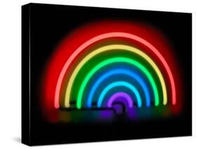 Neon Rainbow-Hailey Carr-Stretched Canvas