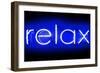 Neon Relax BB-Hailey Carr-Framed Art Print