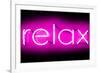 Neon Relax PB-Hailey Carr-Framed Art Print